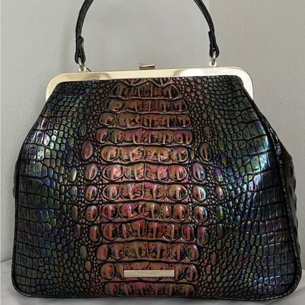 Brahmin Emmy Black Pearl EUC